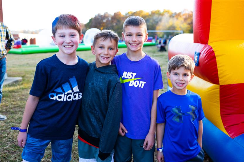 Students enjoy Romp N Stomp